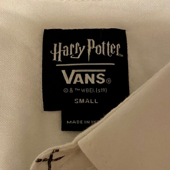 VANS x Harry Potter Spells Houser Button Front Shirt (Boys) - Picture 2 of 3